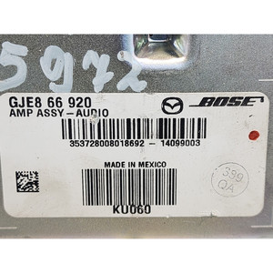 AMPLIFICADOR DE RADIO para MAZDA 6 Serie 3 Sedán GJE866920 SHY1 (12>) - Product Image 3