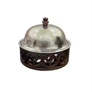 Casserole de qualité fiable avec fond noir et couvercle argenté, magnifique, par KHOOSI, excellente arrivée à un prix impressionnant - Product Image 4