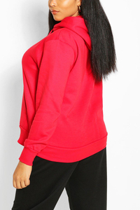 Fashionable Womens Oversized <b>Hoodie</b> For Sportswear <b>Workout</b> Gym And Winter Outdoor Activities - Product Image 6