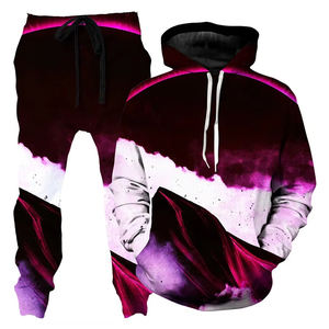 Survêtement surdimensionné pour hommes avec col à capuche fabriqué sur mesure au Pakistan nouveau design sublimé motif solide prix bon marché - Product Image 1