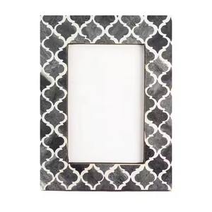Luxe Exquisite Mother Pearl Inlay Photo Display <b>Frame</b> Bone Resin Inlay <b>Picture</b> Framing for Your Favourite Memories - Product Image 5