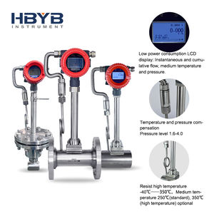 Alat Ukur Aliran Vortex Terkemuka dari Tiongkok untuk Gas/Cairan/Udara, Baja Tahan Karat, Perlindungan IP65, Solusi Rantai Pasokan OEM, Paten - Product Image 3