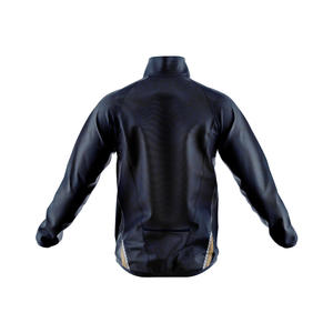 Chaqueta Cortavientos Personalizada 100% Nailon Ecológica Impermeable Cortavientos Transpirable de Secado Rápido con Cierre de Cremallera y Cuello Alto - Product Image 2