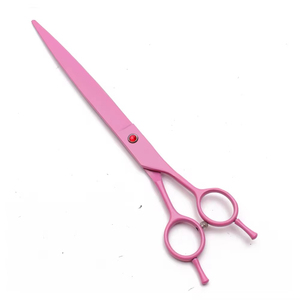 Ciseaux de toilettage pour animaux de compagnie en acier inoxydable professionnel, design ergonomique, coupe précise et lisse, certifié CE - Product Image 4