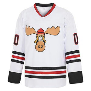 Uniforme de entrenamiento sublimado de la mejor calidad para niños y niñas, jersey de hockey sobre hielo al por mayor de poliéster con diseño personalizado, bordado para jóvenes - Product Image 1