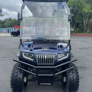 Nuevo Carro de Golf de 6 Plazas Totalmente Eléctrico con Sistema de Batería de 48V, Tiempo de Carga de 3-5 Horas, Autonomía de 30-64 km - Product Image 1