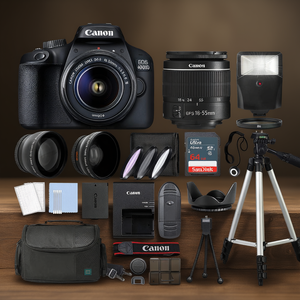 กล้องดิจิตอล SLR มือสอง พร้อมเลนส์ 18-55 มม. F/3.5-5.6 ชุดอุปกรณ์เสริมครบชุด - Product Image 2