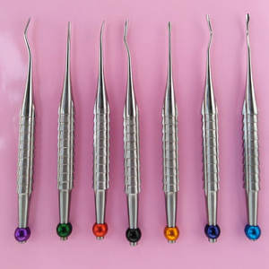Elevador de raíz luxación PDL puntas precisas Instrumentos dentales herramientas lote de 7 piezas a + Kit de cirugía odontología quirúrgica - Product Image 1