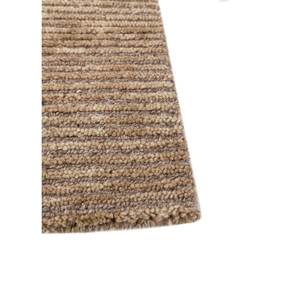 พรมขนสัตว์ถักมือสีเบจและสีน้ำตาลลายแบบนามธรรมสำหรับห้องนั่งเล่น ทางเข้าบ้าน และโถงทางเดิน-Aiwl-1030 สำหรับวัยรุ่น - Product Image 4