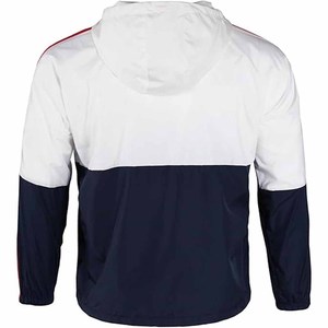 Chaqueta ligera impermeable lluvia personalizada rompevientos hombres deporte contrastante OEM diseño cómodo hecho por Dress Sports - Product Image 4