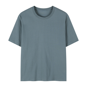 Camiseta de Cuello Redondo de Algodón Puro de 220g con Logotipo Personalizado Bordado, Diseño Personalizado, Disponible en Existencia, Venta al por Mayor - Product Image 3