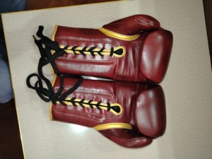 Genuine Leather Waterproof Boxing <b>Gloves</b> for Adults Bestseller Muay Thai Sparring Training with Thick Padding Protection Hand Gr - Product Image 4