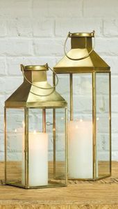 Nouveau Design élégant métal T lumière bougeoir lanterne cadre doré lumière de noël à la main bougie décoration lanterne - Product Image 5