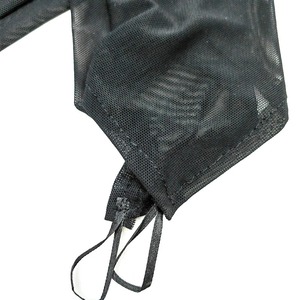 Gants longs sans doigts en maille avec crochet Gants de mariée courts en satin blanc élégant - Product Image 5