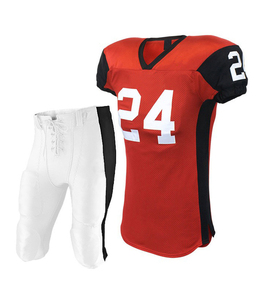 Épaulettes Vêtements de football américain Vêtements de sport Uniforme de pratique du football américain Ensemble de maillots à prix raisonnable à vendre - Product Image 5
