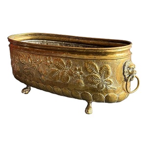 Bol décoratif artisanal personnalisé en laiton argenté et aluminium, finition premium, bols de service pour hôtel, décoration pour la maison et la table - Product Image 4