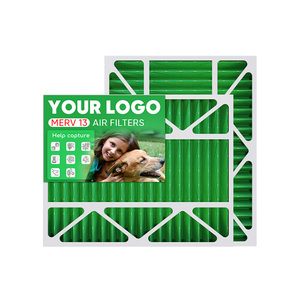 20x25x4 merv 13 Pleated Bộ lọc không khí 2-Pack, lò HVAC AC Bộ lọc không khí-chất gây dị ứng bụi phấn hoa - Product Image 1