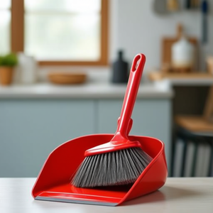 Mini pelle et brosse à poussière rouges TK306P - Product Image 3