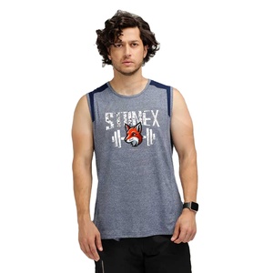 Fitness Wear Tank Top Custom Logo 100% Cotton Quick Dry Workout Wear Tank Top For Men's With Different Design OEM Services - Product Image 1