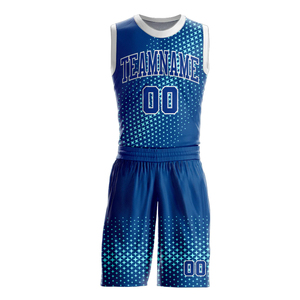 Juego de uniformes de baloncesto por sublimación de dos piezas para ropa deportiva, Impresión de logotipo personalizado, ropa deportiva, uniformes de baloncesto - Product Image 2
