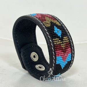 Customized Fashion Punk Wristband <b>Bracelet</b> Handmade Minimalist Hand Tooled Genuine <b>Leather</b> <b>Bracelets</b> Bangles for <b>Men</b> & Women - Product Image 1