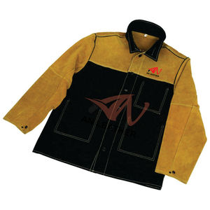 Veste de soudage en cuir fendu, veste de soudage en cuir, veste de sécurité - Product Image 6