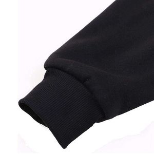 Sudadera con Capucha de Felpa 100% Algodón para Hombre, Nueva, Elegante, Personalizada, con Estampado 3D, Cierre Completo, Diseño con Logotipo y Pedrería, para Invierno - Product Image 5