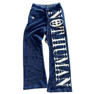 Pantalones de chándal de lana de algodón de alta calidad unisex, personalizados, de talla grande, estilo informal de invierno, transpirables, con parte delantera plana para hombres y mujeres - Product Image 5