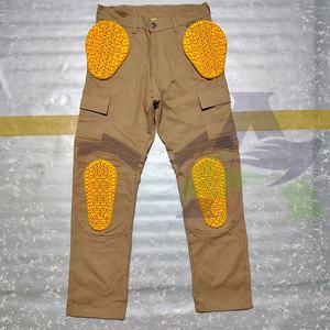 Pantalones vaqueros multifuncionales de 2 capas para motocicleta, pantalones vaqueros para montar con material de forro reforzado resistente a la abrasión y a prueba de cortes de marca - Product Image 1