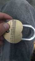 Cadenas en laiton massif poli en forme de cœur avec clé, personnalisable par gravure, cadenas d'amour haute sécurité