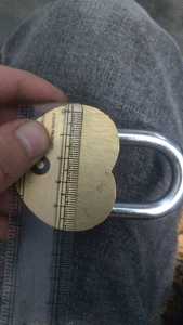 Candado de Latón Macizo Pulido en Forma de Corazón con Llave, Personalizable con Grabado, Candado de Amor de Alta Seguridad - Product Image 6