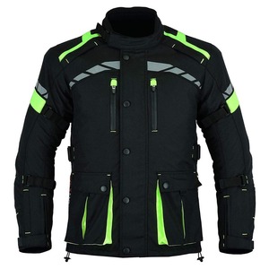 Traje de motocicleta para adultos de tamaño personalizado, último diseño, conjunto de pantalón y chaqueta Cordura, ropa deportiva para lluvia de carreras - Product Image 1