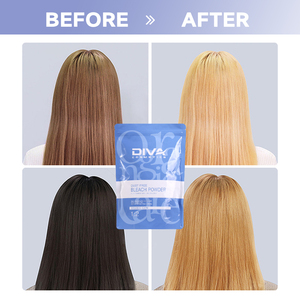 Diva chuyên nghiệp tóc tẩy trắng bột lên đến cấp 9 bụi miễn <span class=keywords><strong>ph</strong></span>í Amoniac thấp màu tóc Bột tẩy - Product Image 3