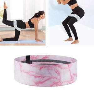 Bande de musculation de résistance de hanche de logo personnalisé bande élastique confortable d'exercice de forme physique de cercle de hanche pour des bandes de résistance d'entraînement - Product Image 1