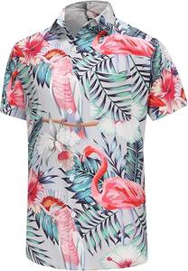 Vente chaude Sublimation Chemise Casual Wear Nouveau Design Plus Size Hommes Chemises 100% Coton Pas Cher Taux Sur Mesure Sublimation Chemise - Product Image 2
