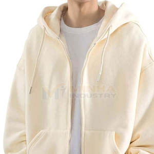 Sudadera con Capucha Extra Grande Informal con Cierre, Perfecta para Combinar en Todas las Temporadas, Sudadera Holgada con Cierre - Product Image 4