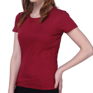 Vêtements pour femmes de haute qualité, vente en gros de chemises pour femmes, t-shirts à manches courtes, t-shirts tendance à col rond pour femmes - Product Image 3