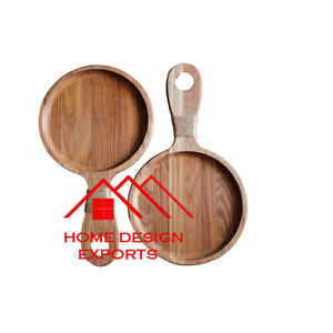Hot Selling Pizza Serving Stand Mango Wood Pizza Stand for Decorative Servings in Restaurants & Hotels - Product Image 1
