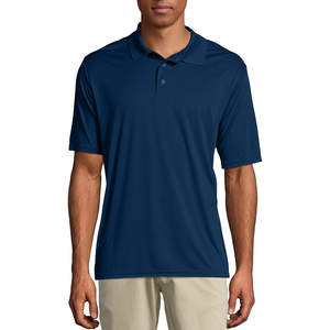Camiseta de Golf de Alta Calidad para Hombre, con Logotipo Personalizado, Talla Grande, Manga Corta, Color Sólido, Tejida, 100% Algodón, Transpirable, con Bolsillo, Estilo Casual - Product Image 5