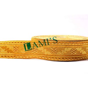 Trenza metálica dorada de 5mm a 60mm, OEM, trenzas personalizadas de encaje, trenza de encaje, alta calidad, de Lami's Industries, venta al por mayor - Product Image 3