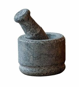 Mortero de piedra para moler especias del sur de la India de primera calidad, fabricado en acero inoxidable duradero, capacidad de 360ML, grado alimenticio para especias - Product Image 5