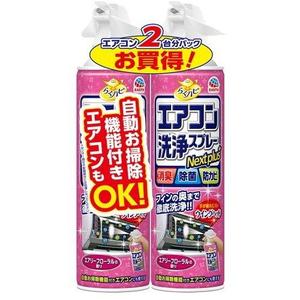 Nextplus Paquete de 2 Sprays Limpiadores para Aire Acondicionado Rakuhapi 420ml con Aroma Floral, Ambientador para el Hogar - Product Image 1