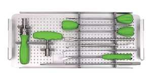 Juego de instrumentos de columna vertebral de acero inoxidable ortopédico quirúrgico - Product Image 4