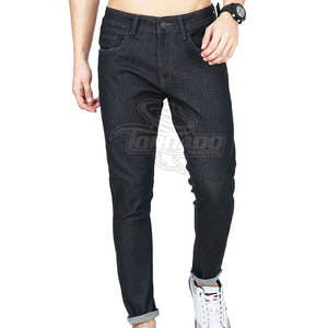 Pantalones Vaqueros de Hombre de Punto, Casuales, Rectos, Ligeros, de Invierno, Diseño de Última Moda, Servicio OEM, Calidad Premium - Product Image 1