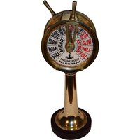Télégraphe en laiton nautique artisanal antique de 15 pouces, personnalisé, unique, en fonte de laiton, à vendre