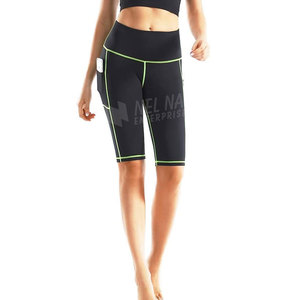 Pantalones Cortos Deportivos para Mujer, Nuevo Modelo 2023, al Mejor Precio, Cintura Elástica de Alta Calidad, Transpirables, Impermeables, de Secado Rápido, de Poliéster - Product Image 4