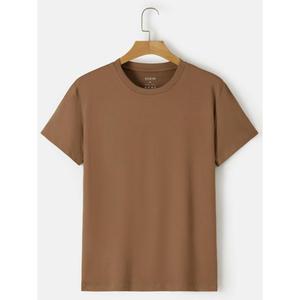 เสื้อยืดสีดำพิมพ์ลายสำหรับผู้ชายเสื้อยืดสีดำล้วนยอดนิยมสำหรับ100% โฆษณาเสื้อยืดครึ่งตัวทำจากผ้าฝ้าย - Product Image 3