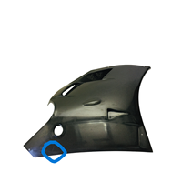 Carénage latéral gauche en fibre de carbone pour moto Ducati 996/748/RS 1999-2001, neuf, noir, pré-percé, pièce de rechange