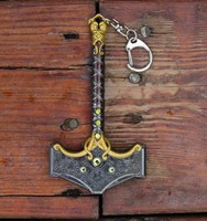 Hash Sign Porte-clés Thor en métal personnalisés Dieu de la guerre Porte-clés et mini porte-clés de mode Porte-clés cadeaux de collection