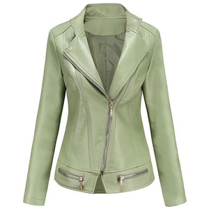 Vêtements pour femmes très demandés, nouvelle mode, vente en gros, veste d'hiver coupe-vent respirante en cuir, fabriquée au Pakistan - Product Image 1